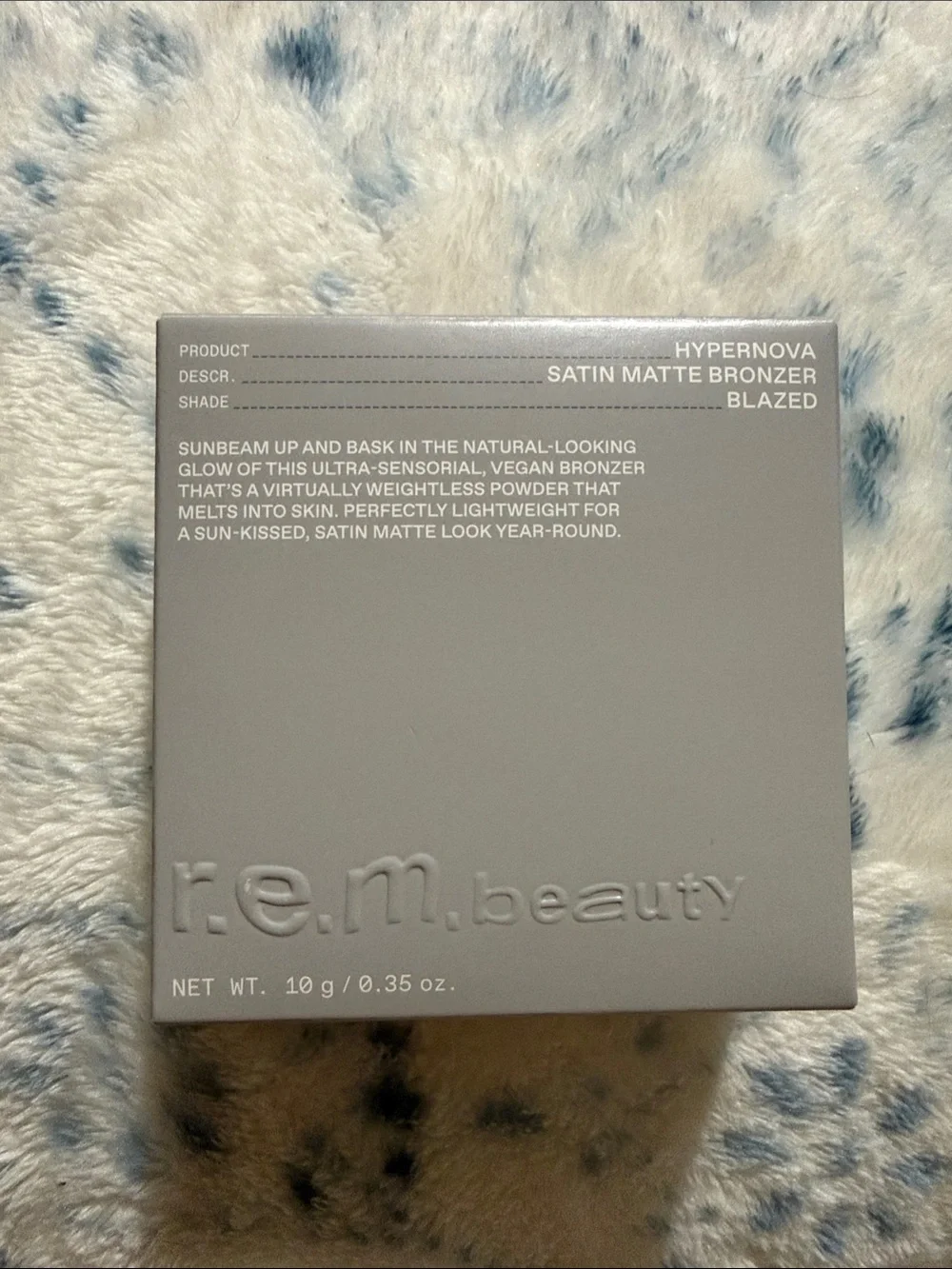 r.e.m. beauty Hypernova Satin Matte Bronzer - Blazed